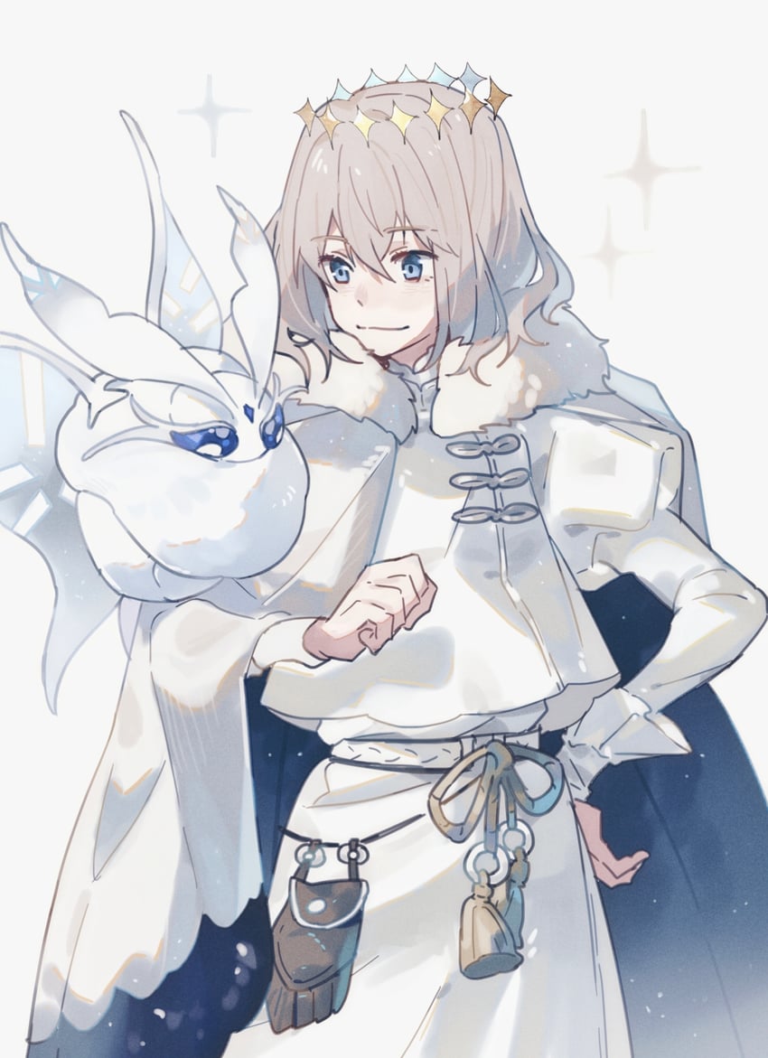 oberon and frosmoth (fate and 3 more) drawn by tie_fei_wu_mang_dashuai