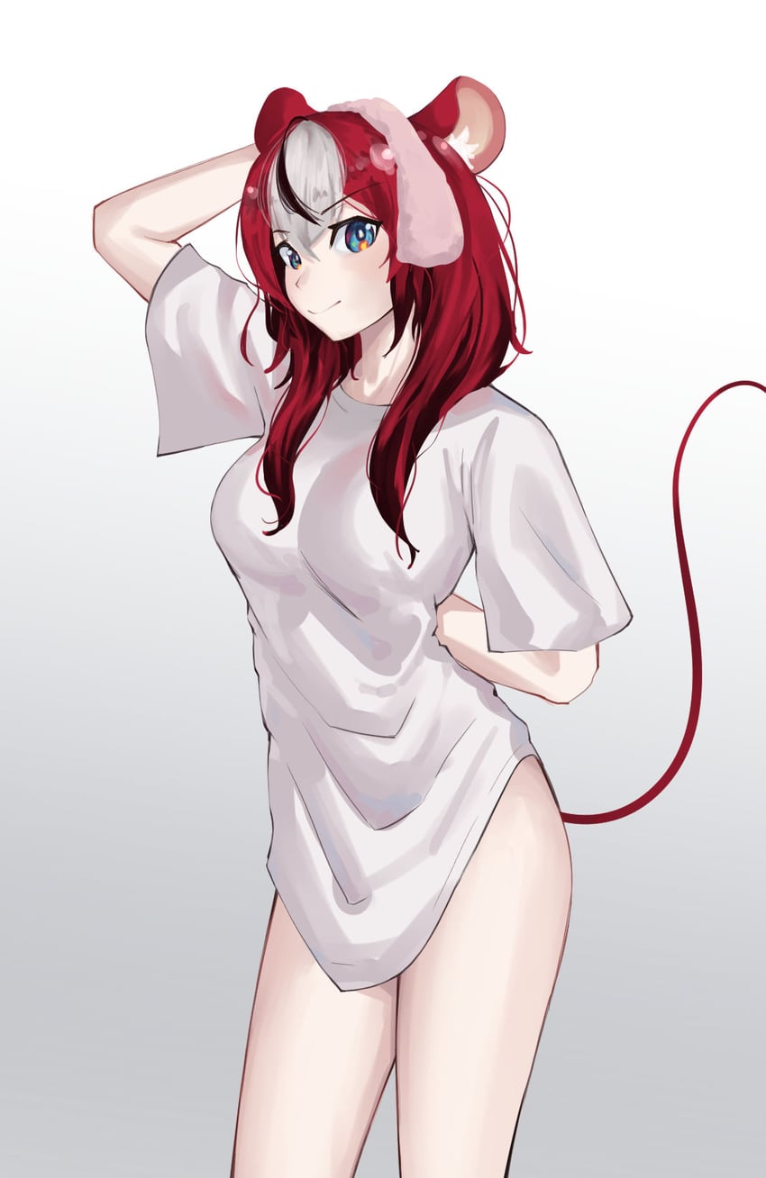 hakos baelz (hololive and 1 more) drawn by drawfag