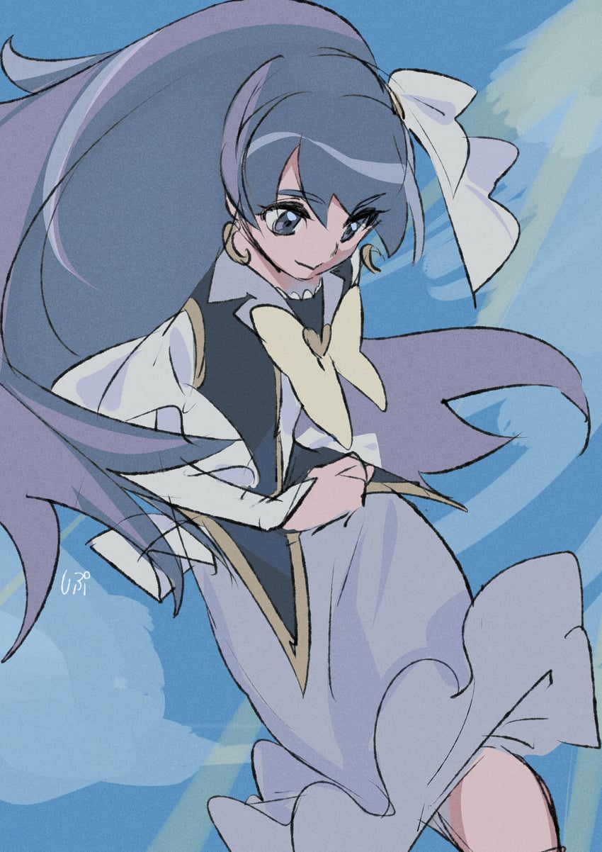 hikawa maria and cure tender (precure and 1 more) drawn by shipu_(gassyumaron)