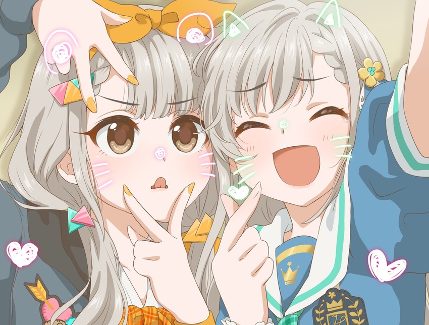 hisakawa hayate and hisakawa nagi (idolmaster and 2 more) drawn by ayunyan_pere