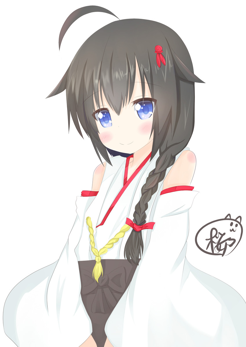 shigure, shigure kai ni, and haruna (kantai collection) drawn by sakurano_aoi