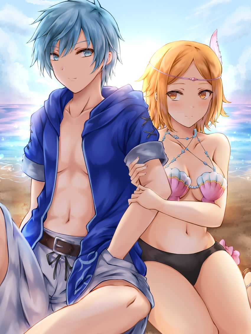 male robin, noire, and female corrin (fire emblem and 3 more) drawn by kei_(asufend)