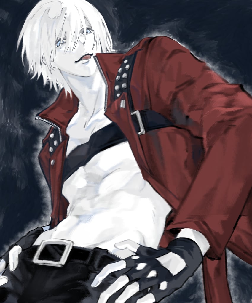 dante (devil may cry and 1 more) drawn by da_lou_te_lou