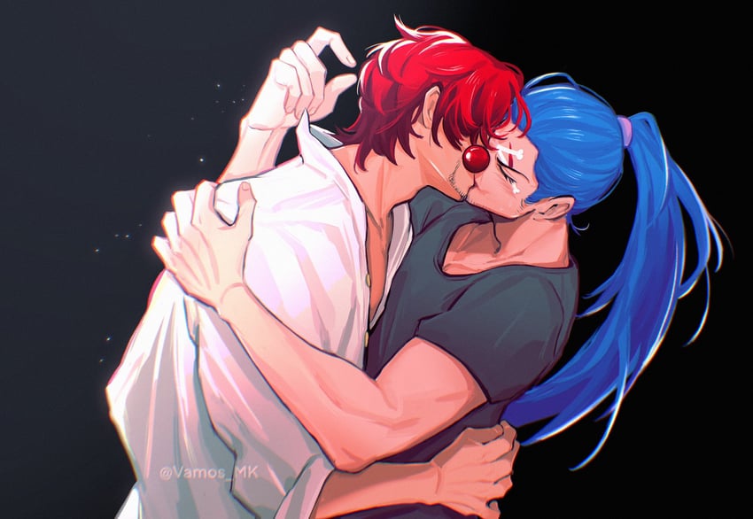 shanks and buggy the clown (one piece) drawn by vamos_mk