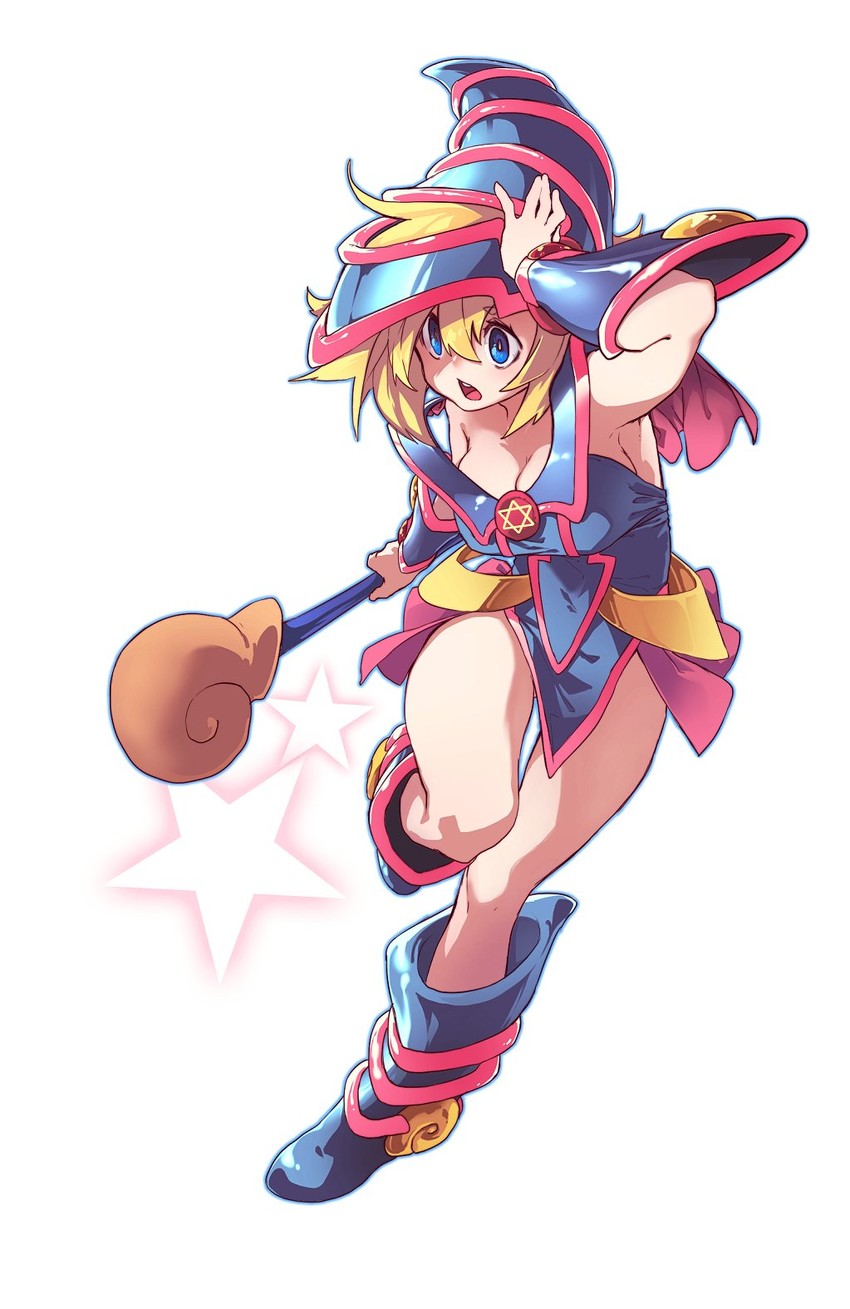 dark magician girl (yu-gi-oh!) drawn by reiga_(act000)