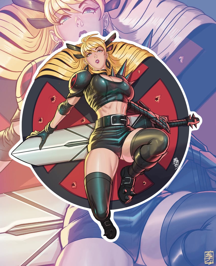 magik (marvel and 2 more) drawn by acecore2k