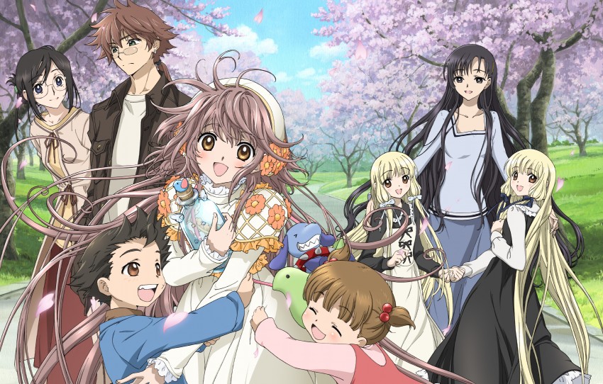 hanato kobato, ioryogi, fujimoto kiyokazu, mihara chise, mihara chiho, and 4 more (kobato.) drawn by katou_hiromi