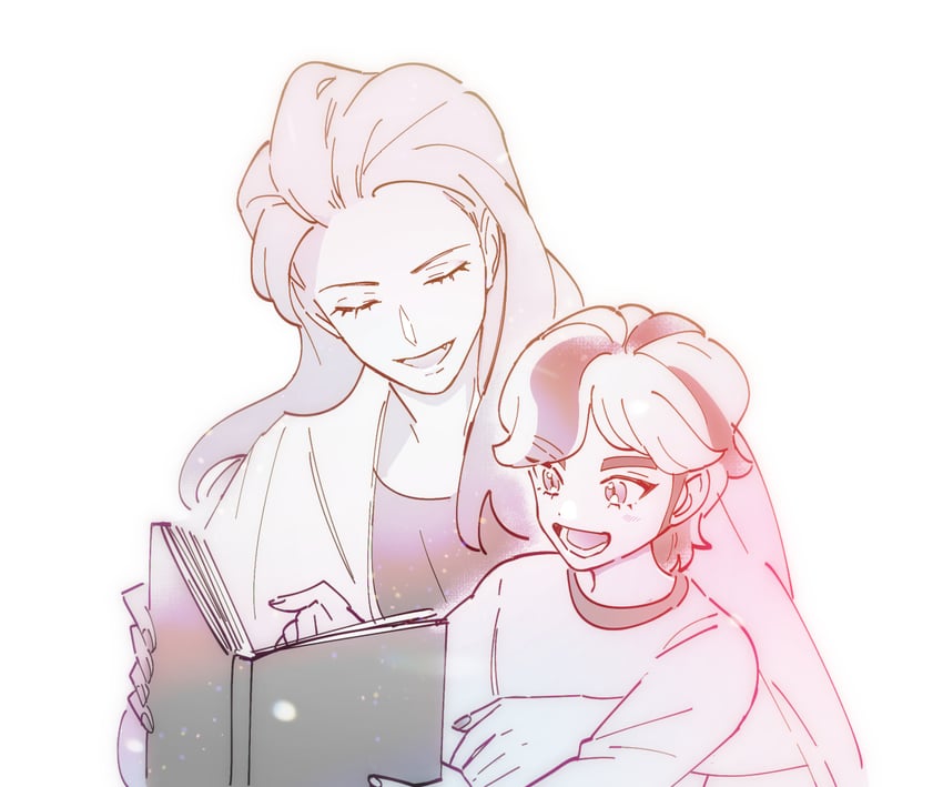 arven and professor sada (pokemon and 1 more) drawn by oysmrm