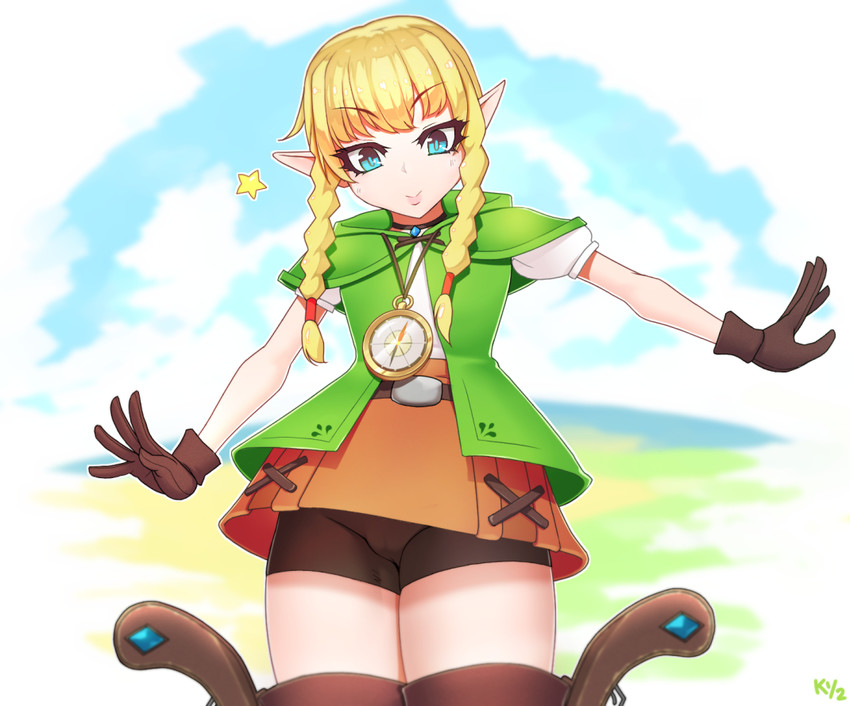 linkle (the legend of zelda and 1 more) drawn by kuroonehalf