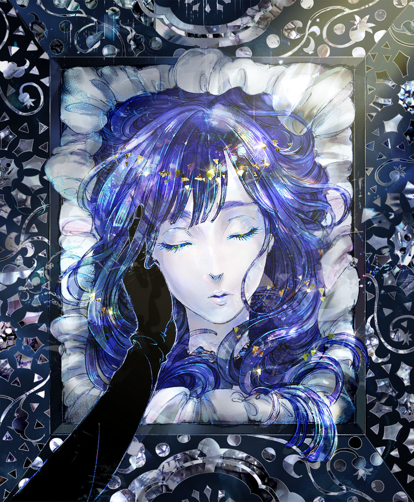 lapis lazuli and cairngorm (houseki no kuni) drawn by micho