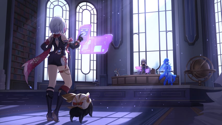topaz, bronya rand, seele, trotter, and numby (honkai and 1 more) drawn by bulouxi10818