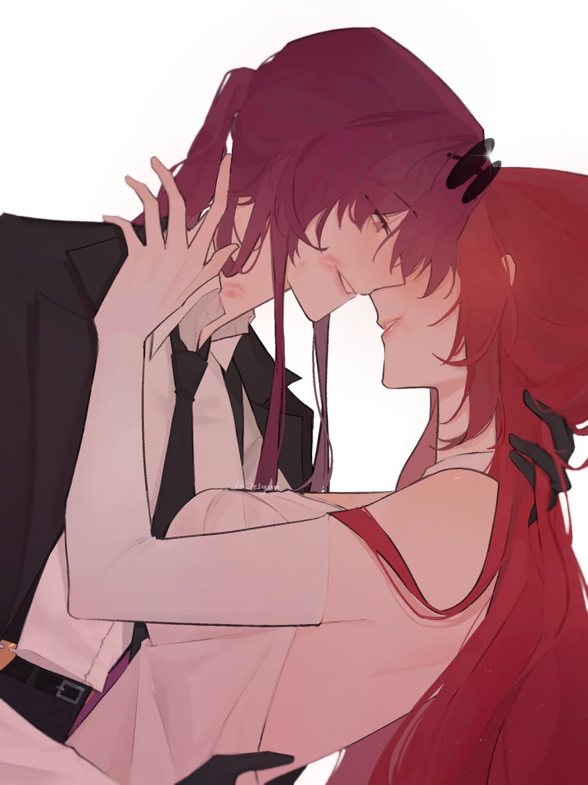 kafka and himeko (honkai and 1 more) drawn by kanohx