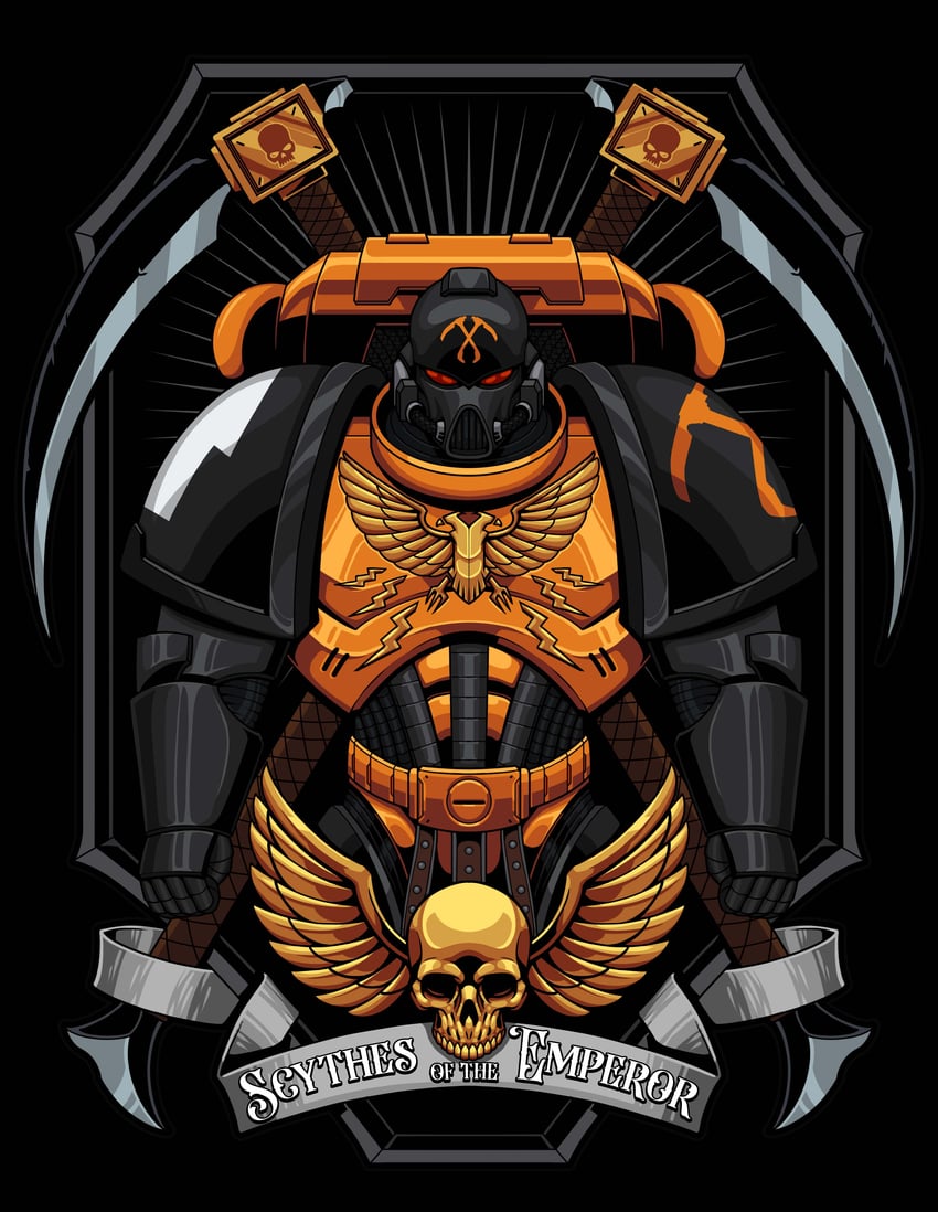 adeptus astartes (warhammer 40k and 1 more) drawn by darkmindz_illu