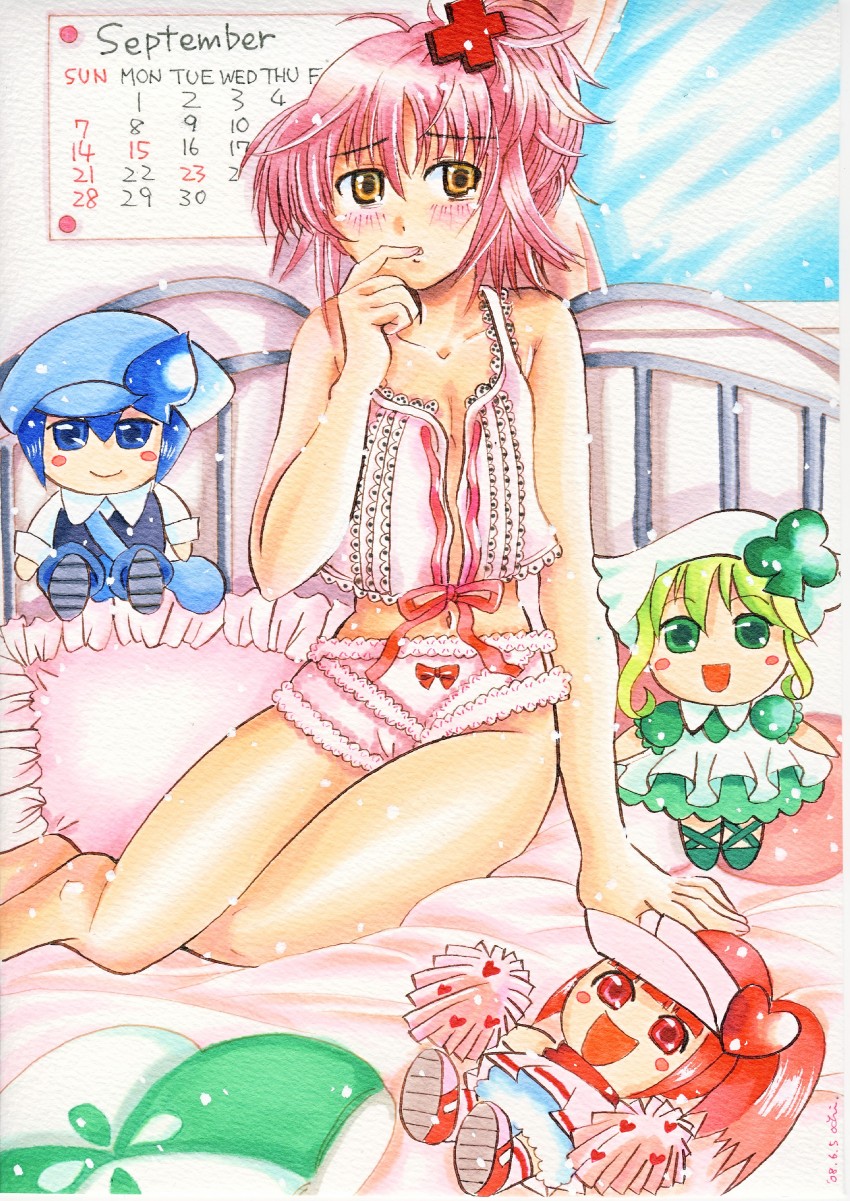 hinamori amu (shugo chara!) drawn by occhii