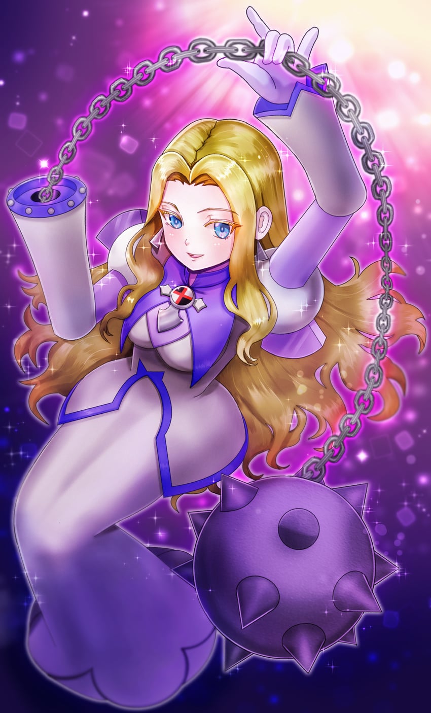 princess pride and knightman.exe (mega man and 1 more) drawn by kiwakiwa