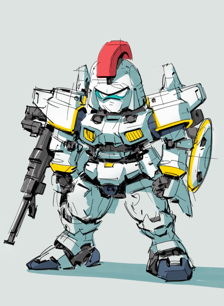 tallgeese (gundam and 2 more) drawn by antony_(3)