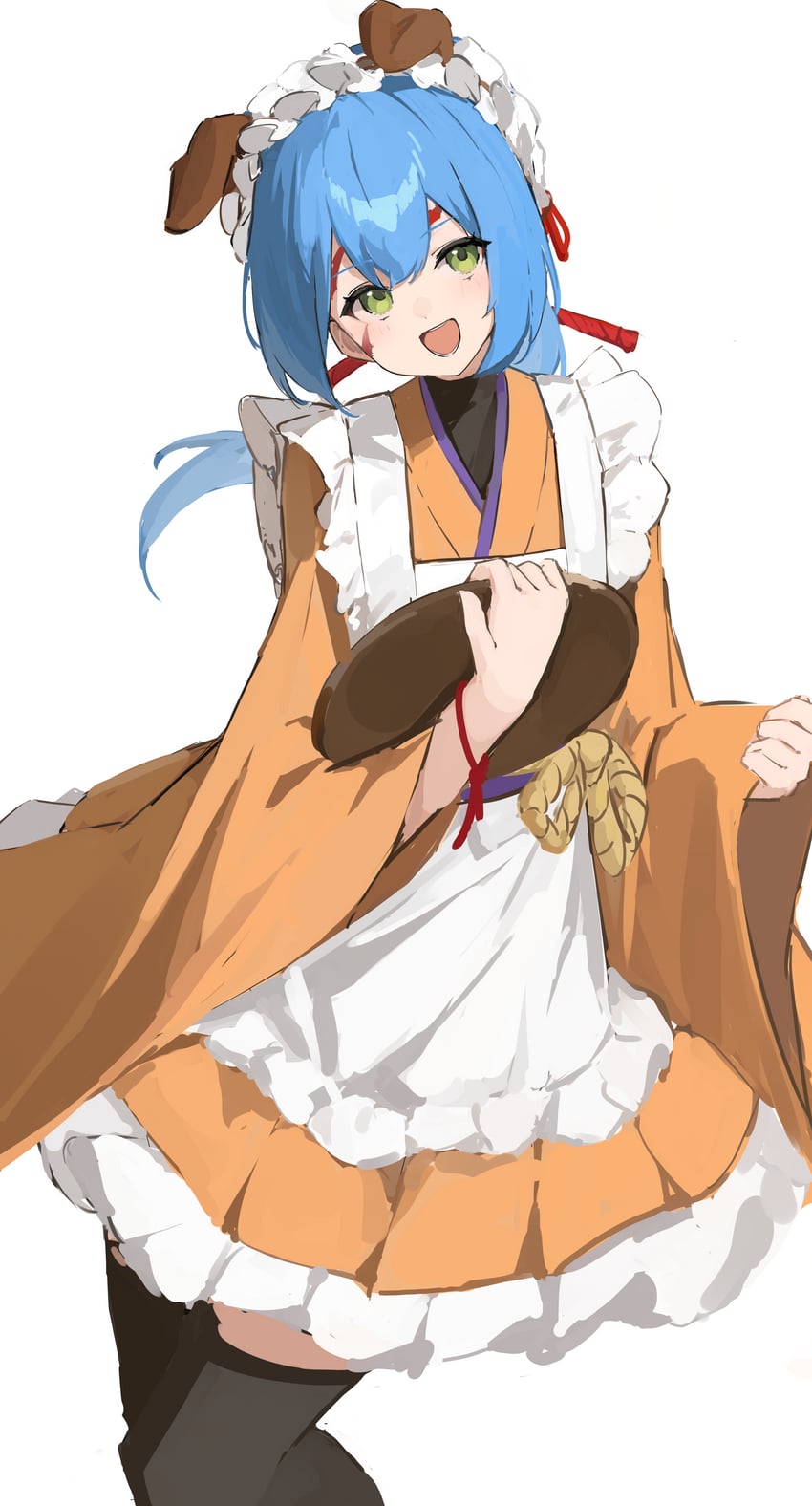 akitsu akane (shangri-la frontier) drawn by luck_0_boy