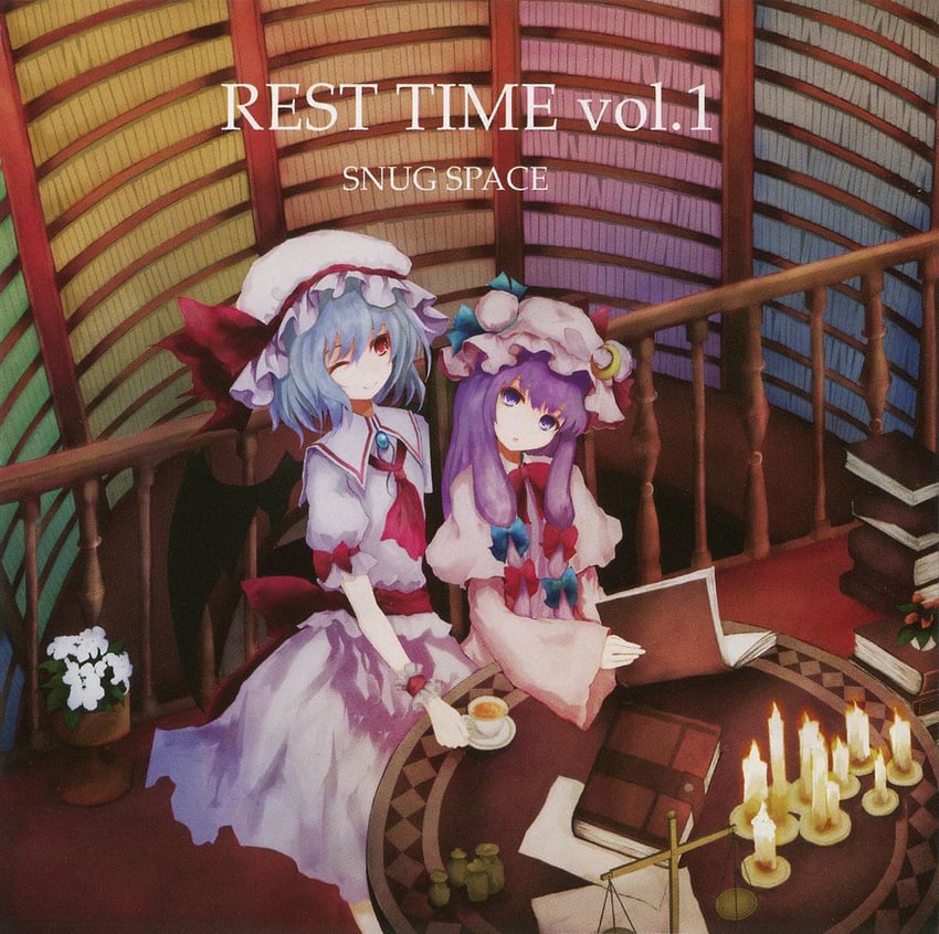 remilia scarlet and patchouli knowledge (touhou and 1 more) drawn by shippu_man