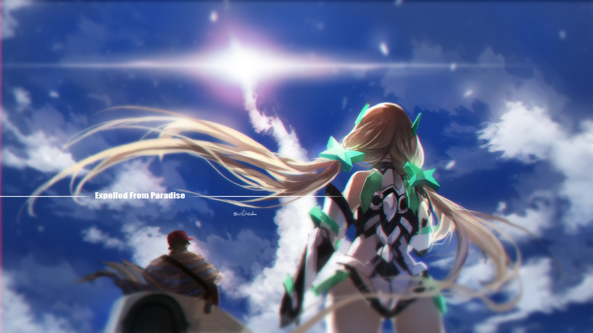 angela balzac and zarik kajiwara (rakuen tsuihou) drawn by swd3e2