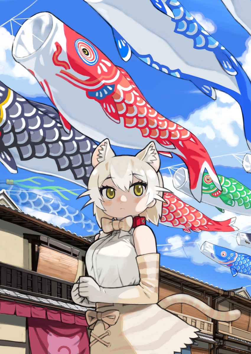 cat (kemono friends and 1 more) drawn by rinx