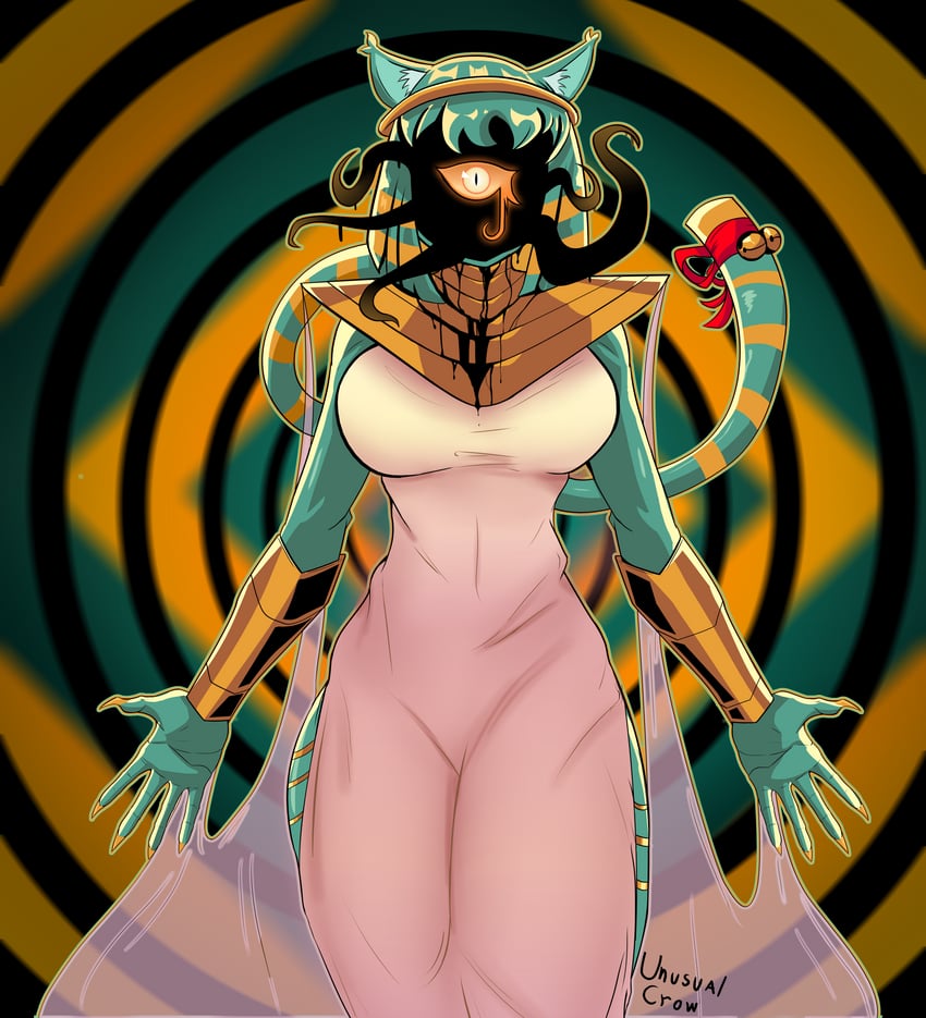 nyanlathotep (cthulhu mythos and 1 more) drawn by fruitycrow