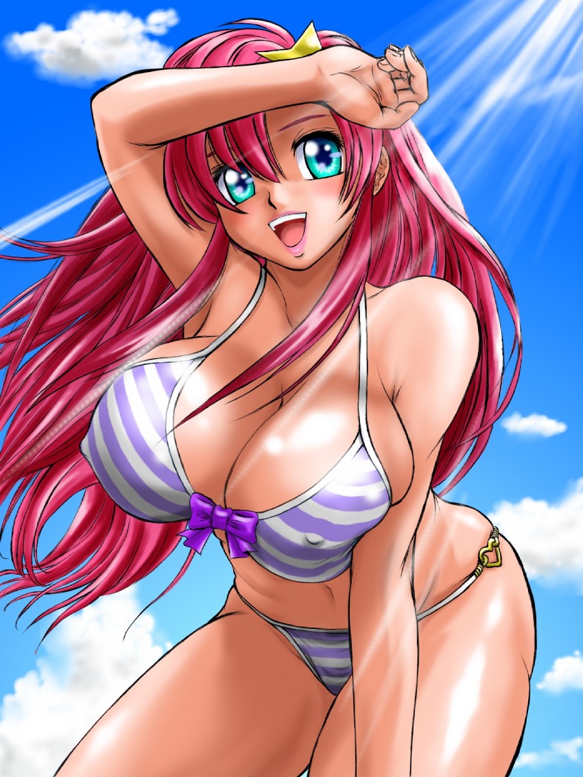 meer campbell (gundam and 2 more) drawn by wolfpack