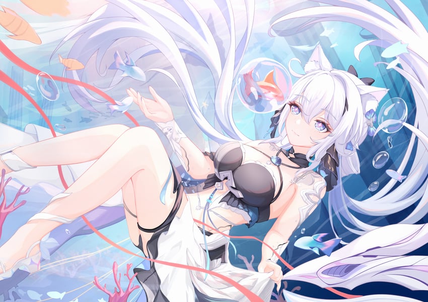 kiana kaslana (honkai and 1 more) drawn by blackheart`