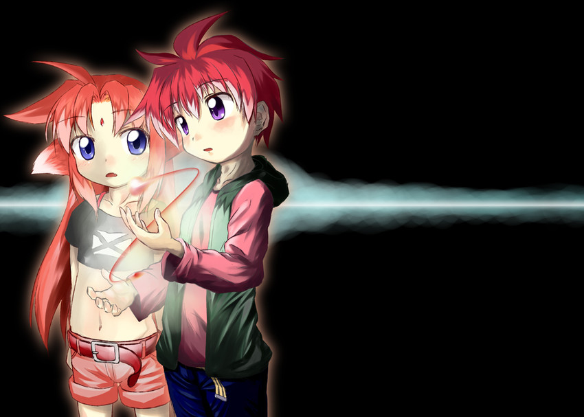 erio mondial and arf (lyrical nanoha and 1 more)