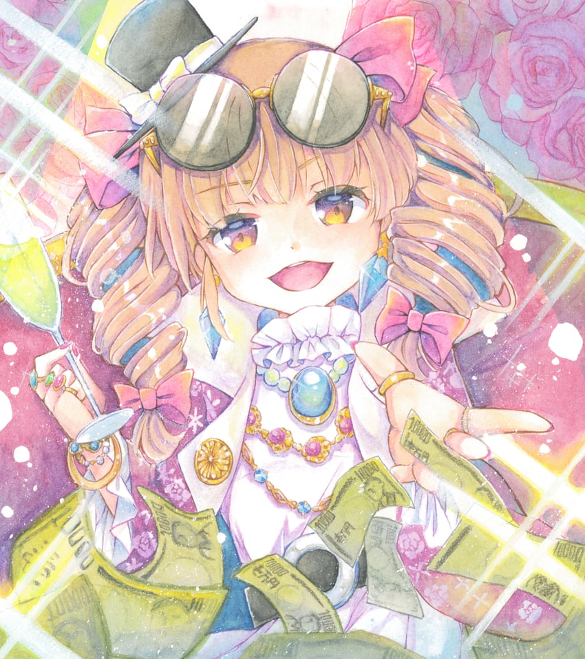 yorigami jo'on (touhou) drawn by yamamori_uniko