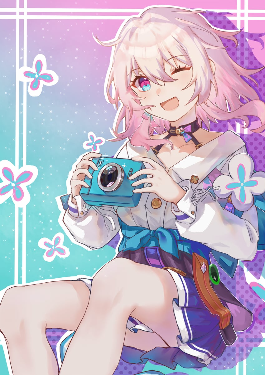march 7th (honkai and 1 more) drawn by xiaotongxuto