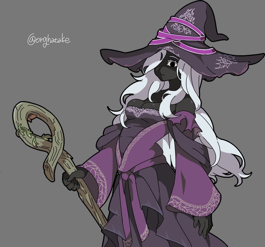 recluse (elden ring and 1 more) drawn by kekeken