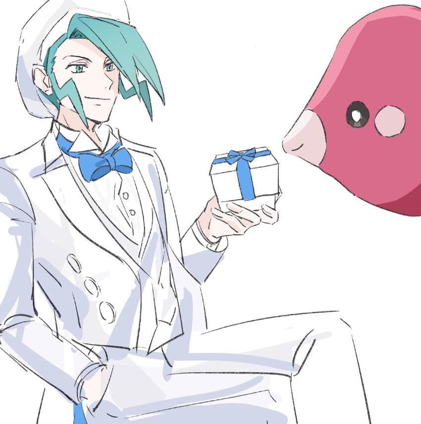 luvdisc and wallace (pokemon and 1 more) drawn by 6l226
