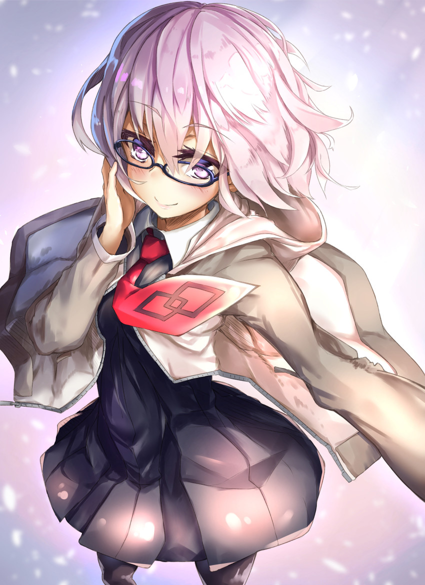 mash kyrielight (fate and 1 more) drawn by yoku_yoo