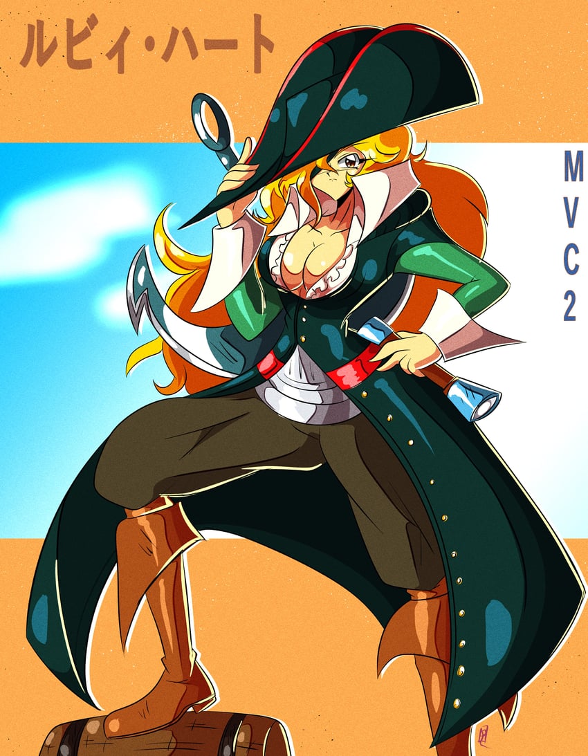 ruby heart (marvel vs. capcom and 1 more) drawn by peachyboi