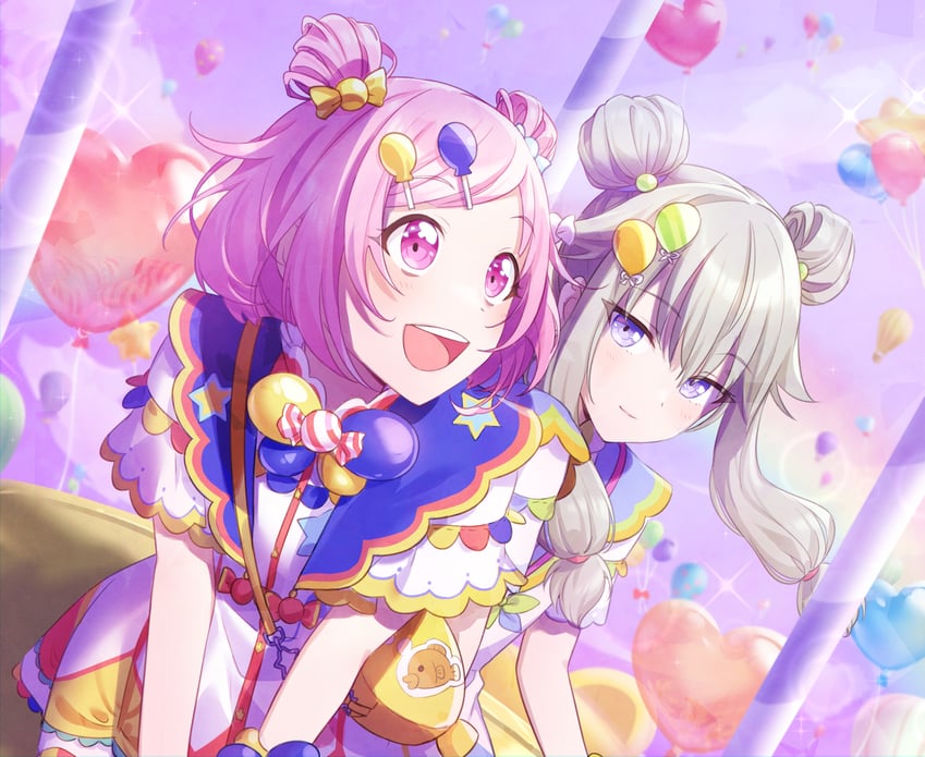 ootori emu and kusanagi nene (project sekai) drawn by akabino