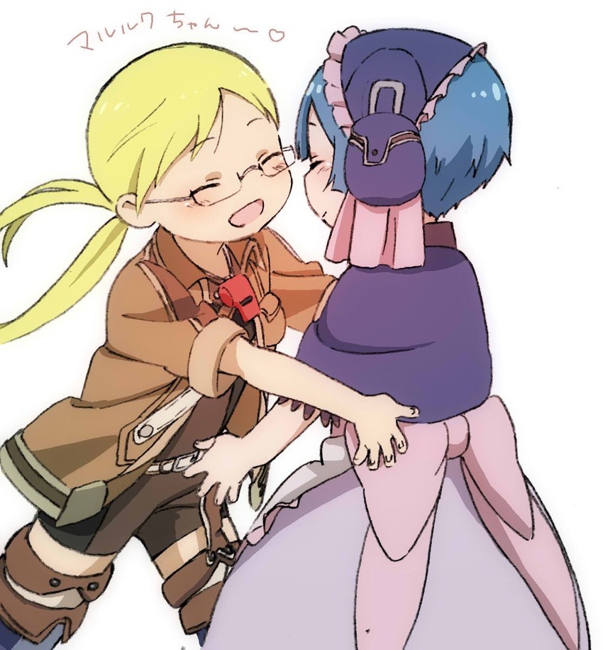 riko and maruruk (made in abyss) drawn by mi_(pic52pic)