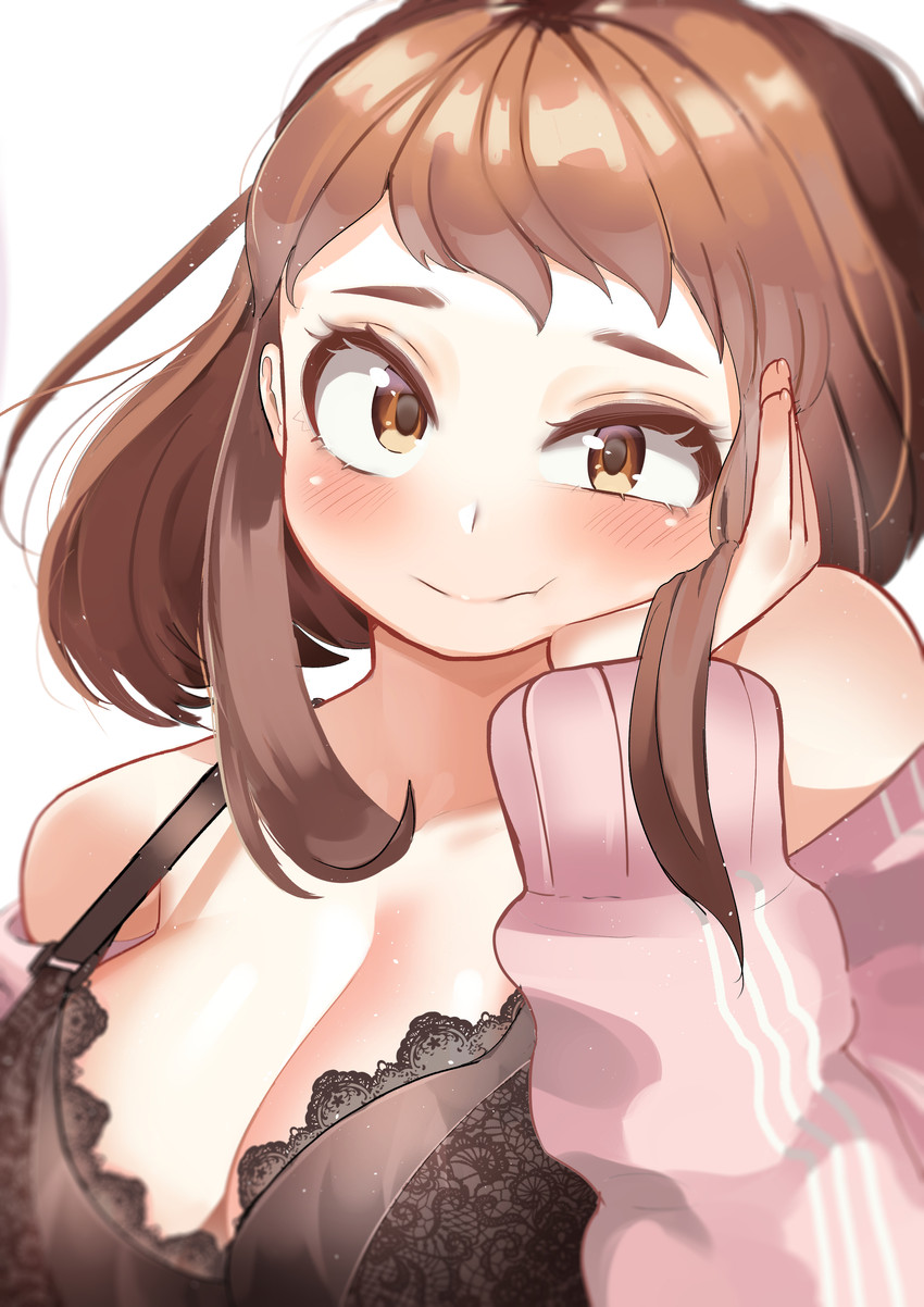 uraraka ochaco (boku no hero academia) drawn by zd_(pixiv6210083)