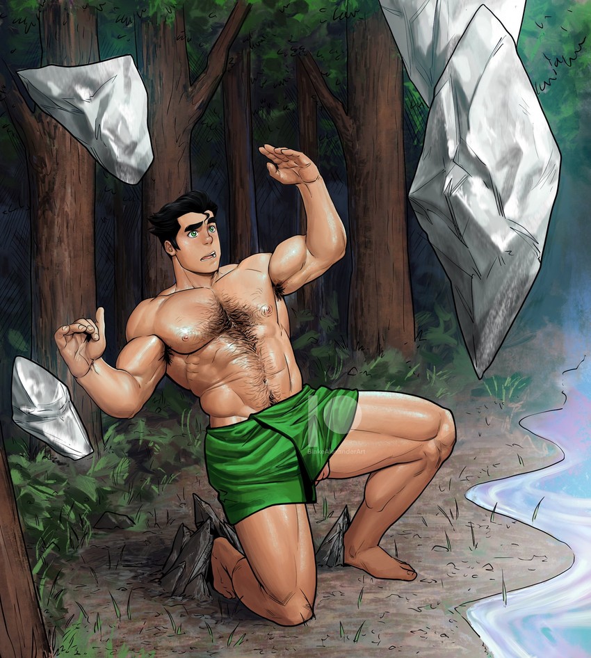 bolin (avatar legends and 1 more) drawn by blake_alexander