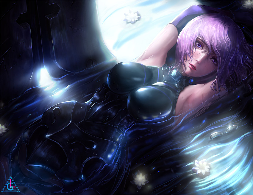 mash kyrielight (fate and 1 more) drawn by limgae
