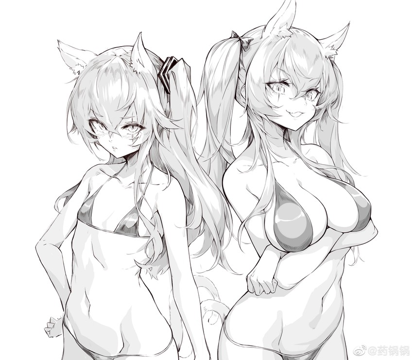 ump45 and ump9 (girls' frontline) drawn by shanyao_jiang_tororo