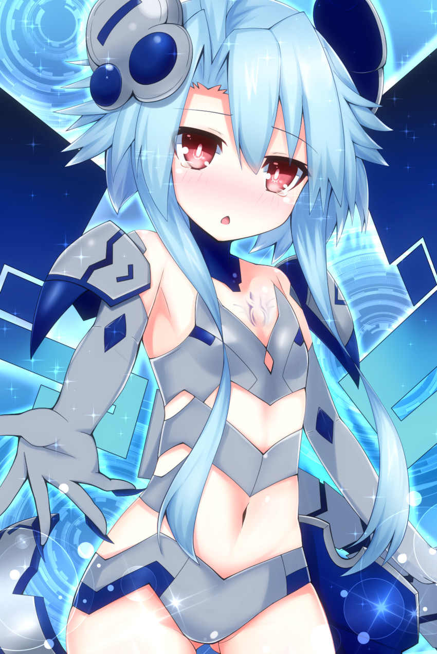 white heart (neptune and 1 more) drawn by shironeko_haru