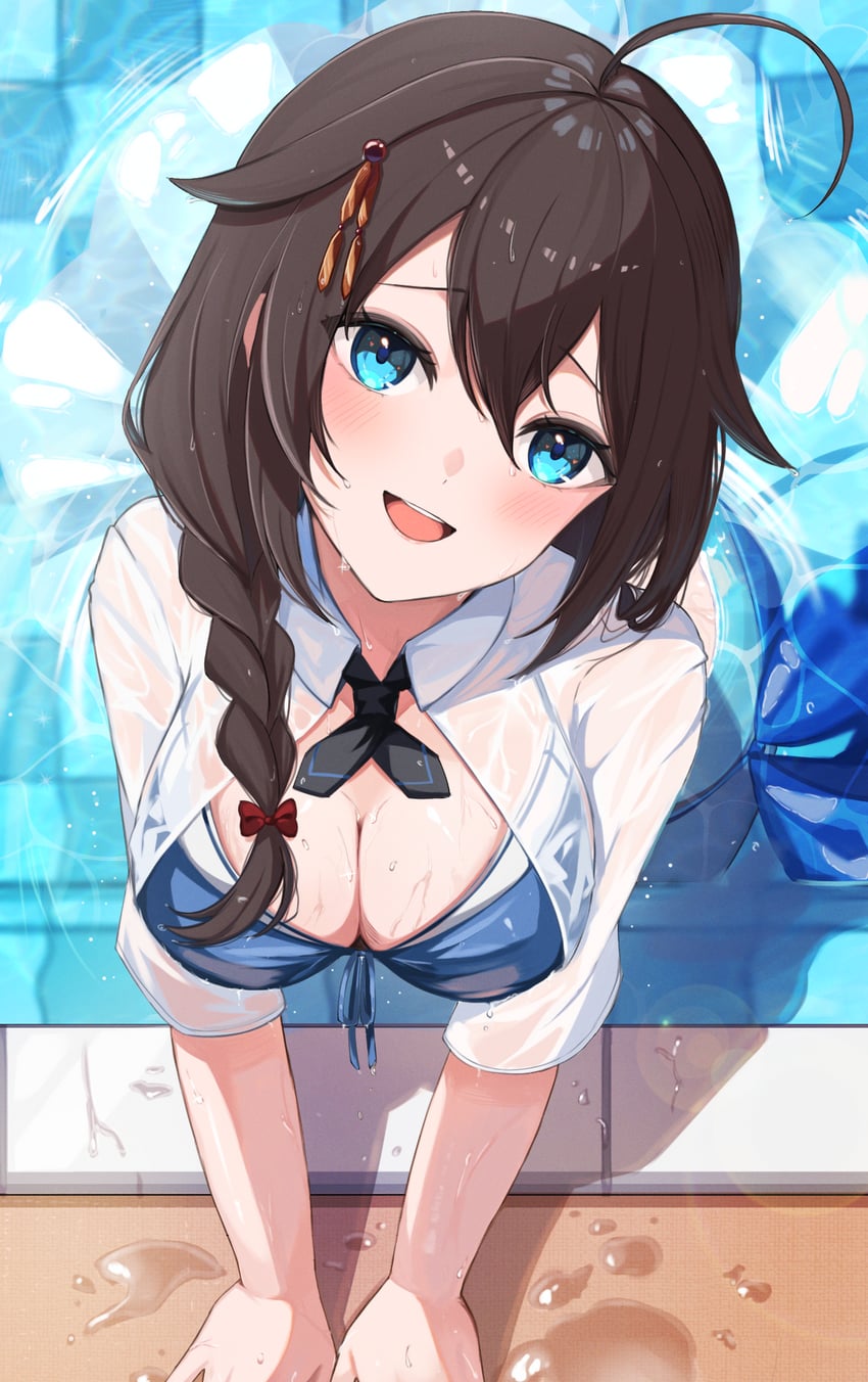 shigure and shigure kai san (kantai collection) drawn by ranran_3939