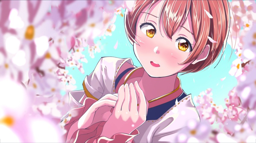 hoshizora rin (love live! and 2 more) drawn by astil_be