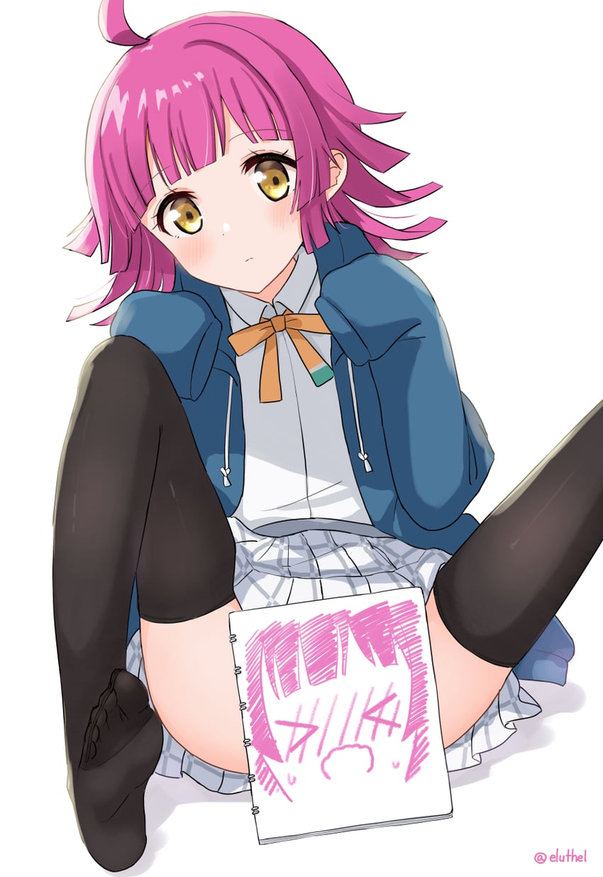 tennoji rina (love live! and 1 more) drawn by eluthel