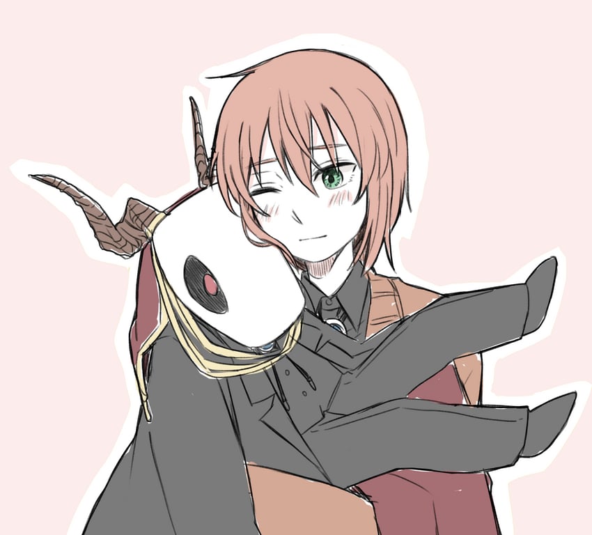 hatori chise (mahou tsukai no yome) drawn by delfuze