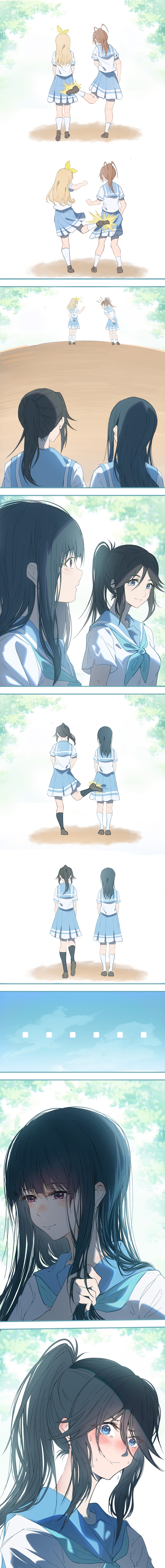 yoroizuka mizore, kasaki nozomi, nakagawa natsuki, and yoshikawa yuuko (hibike! euphonium and 1 more) drawn by 333_(pixiv8601259)