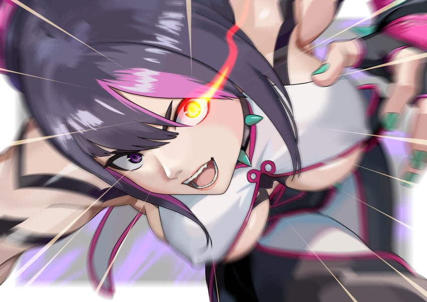 han juri (street fighter and 1 more) drawn by yagi_(joe731842)