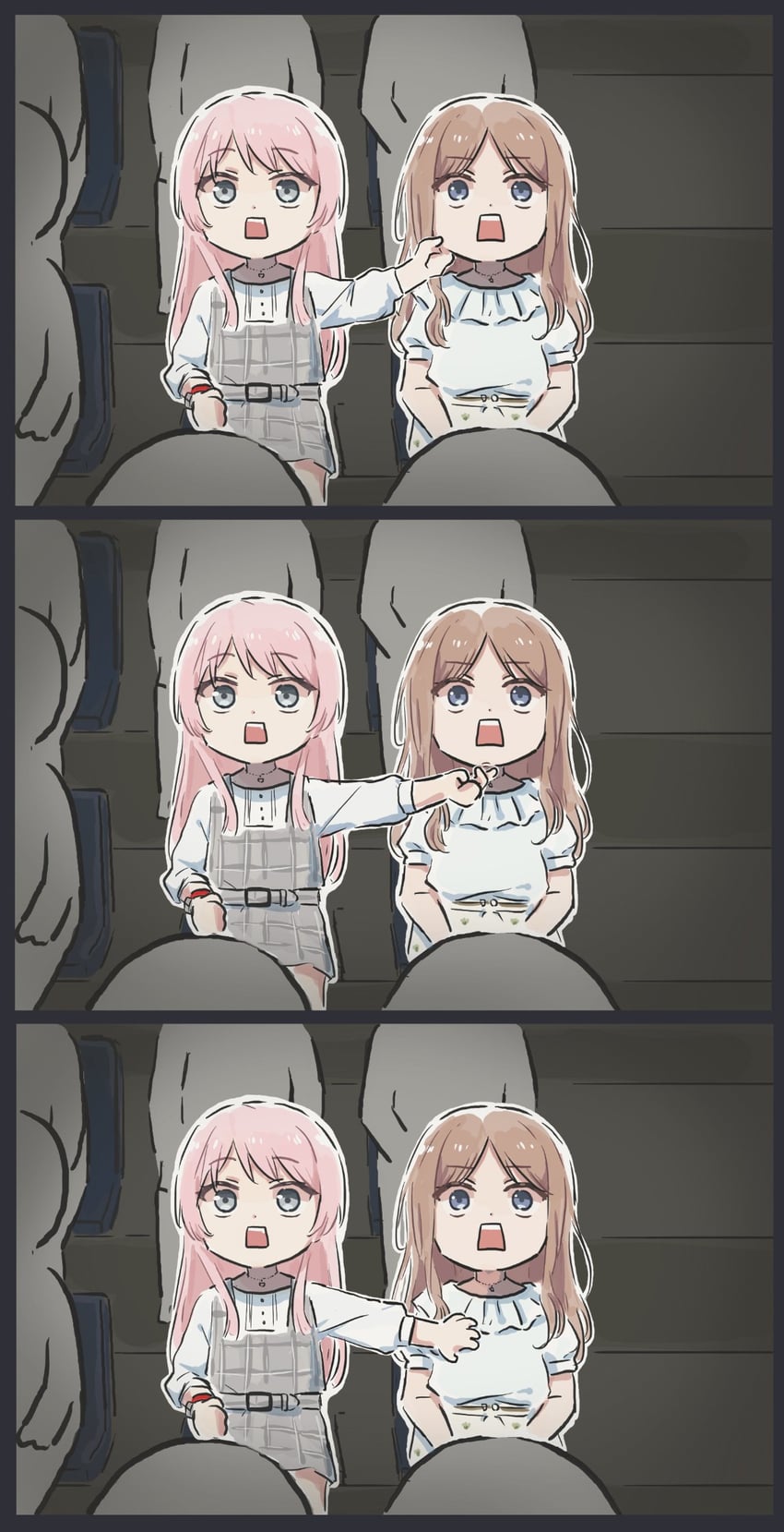 chihaya anon and nagasaki soyo (bang dream! and 1 more) drawn by lyy