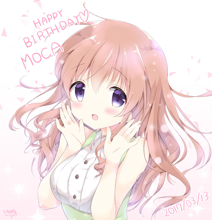 hoto mocha (gochuumon wa usagi desu ka?) drawn by amedamacon