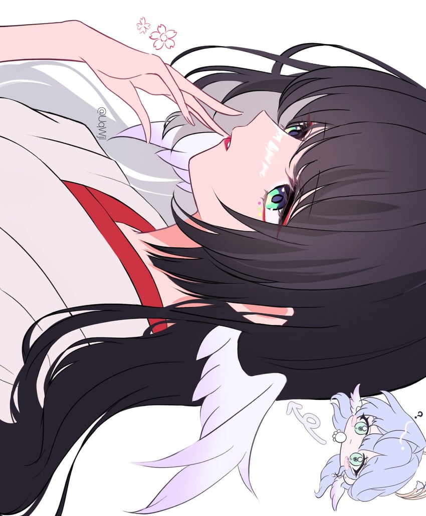 robin (honkai and 1 more) drawn by shino_(uqwjl)